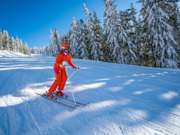 Skifahren l'Audibergue